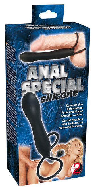 Насадка Anal Special Silicone Sex Aura Київ - фото 3