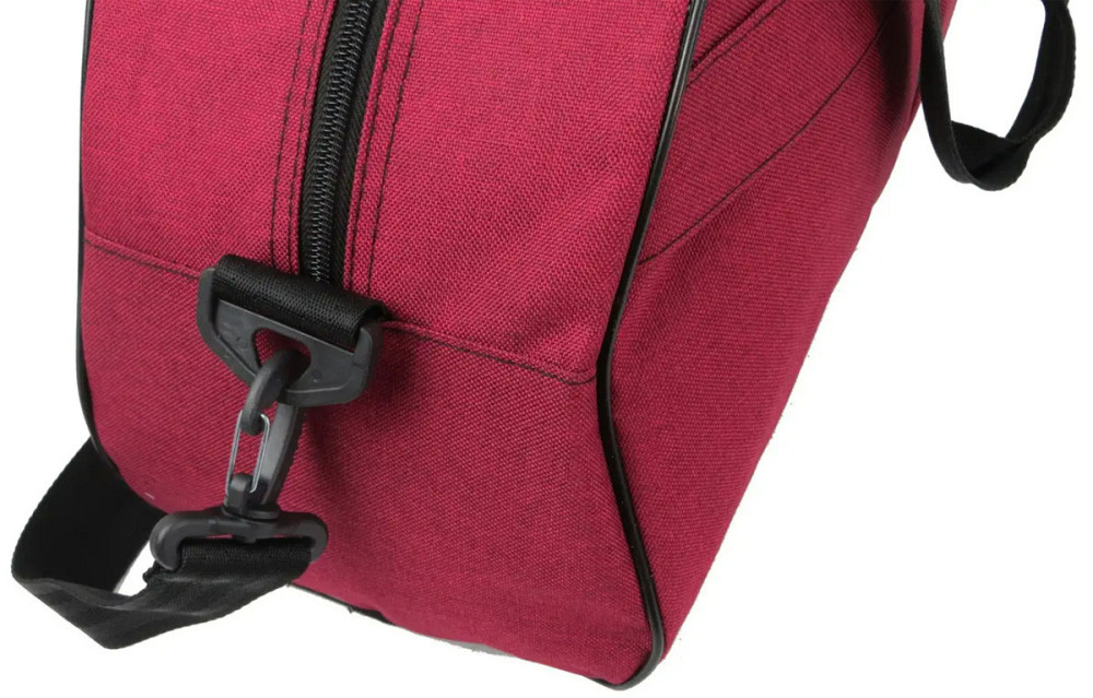 Сумка дорожная Wallaby 213 25х43 бордовая S213004 Киев - изображение 7