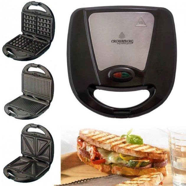 Электрический гриль с поддоном, Гриль электрический многофункциональный барбекю универсальный OW-56 Львов - изображение 2