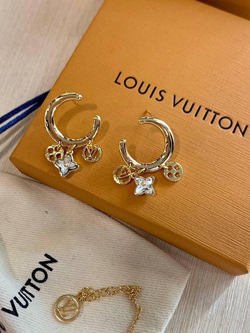 Луї Віттон сережки / Louis Vuitton сережки трансформери Одеса - фото 1