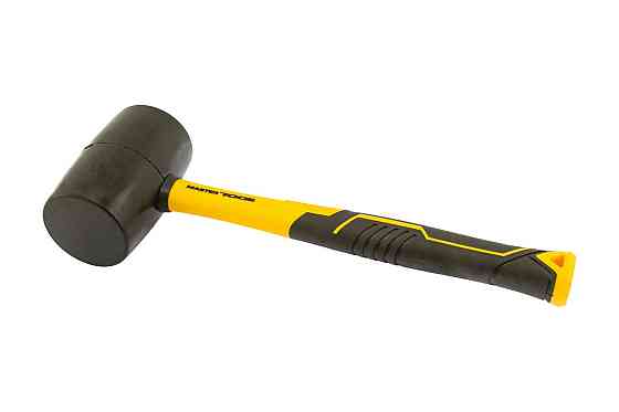 MASTERTOOL Киянка гумова MASTERTOOL 57 мм 450 г фібергласова ручка чорна 02-2302 Киев