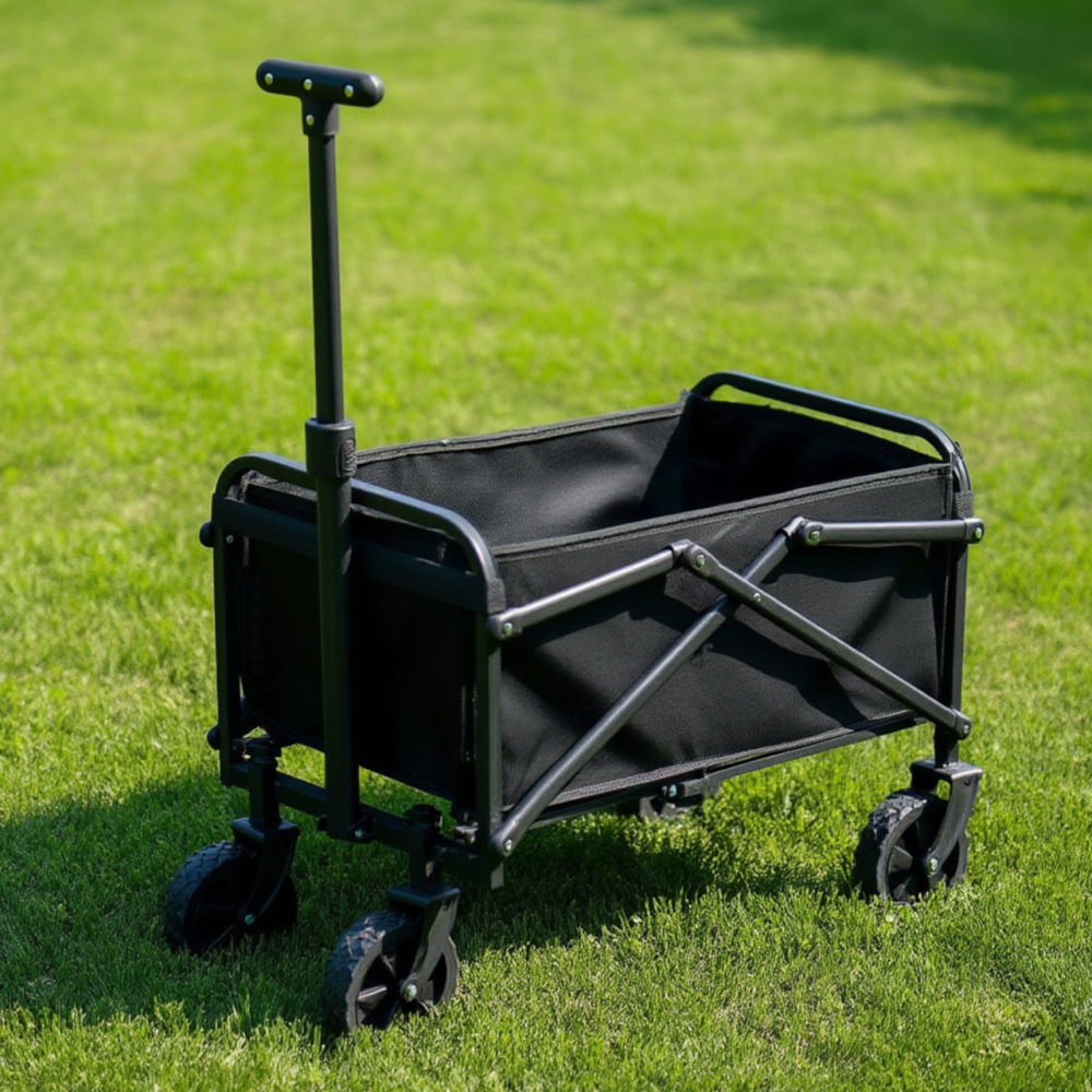 Набір візок зі стільницею 78х45см складні для кемпінгу перевезення речей, багатоцільовий об'єм 48 л для походів на природу Кам'янець-Подільський - фото 9