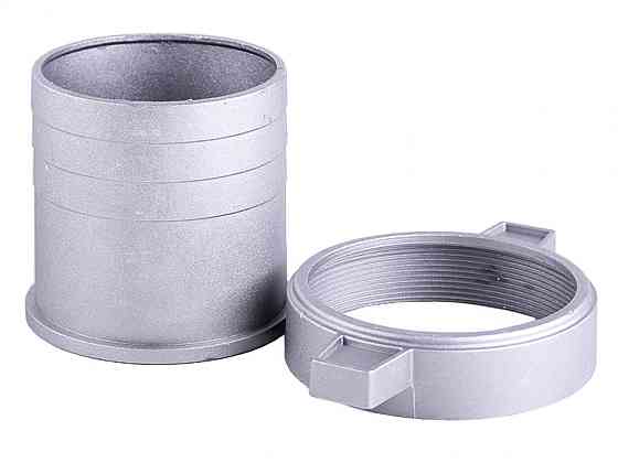 Переходник мотопомпы с фланца алюминиевый на шланг (под выход 100 мм) Мукачево