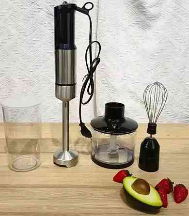 НЕМЕЦКИЙ Заглибний блендер RB-2307 — 5в1, 1200W, з чашею НОВИЙ! Київ