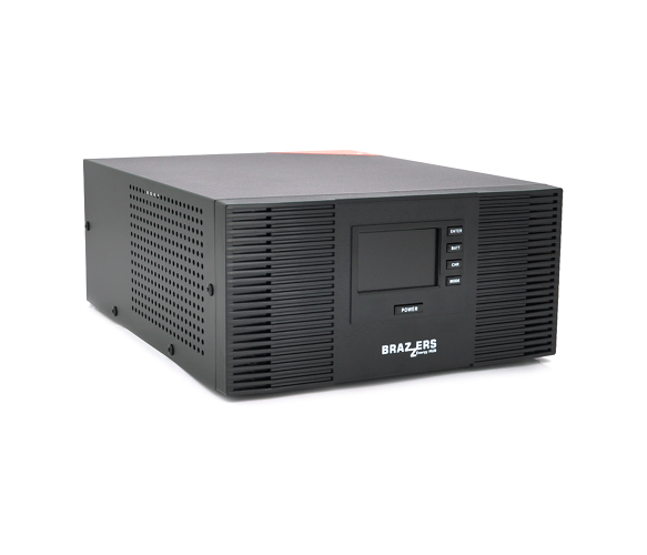 ИБП BRAZZERS BRSW-LFP-1500-24, 1200 Вт, 24 В, под внешний АКБ (LiFePo4/GEL/AGM), ток заряда 10/20 А, чистая синусоида Киев - изображение 1