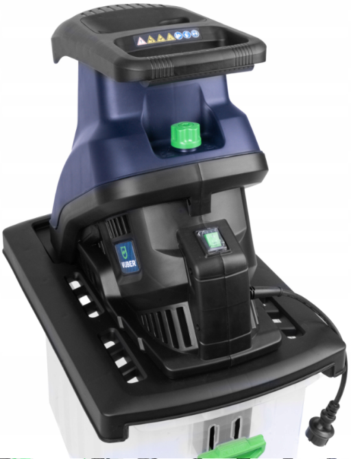 Измельчитель веток электрический Wuber 3000Вт 55л (Польша) Киев - изображение 8