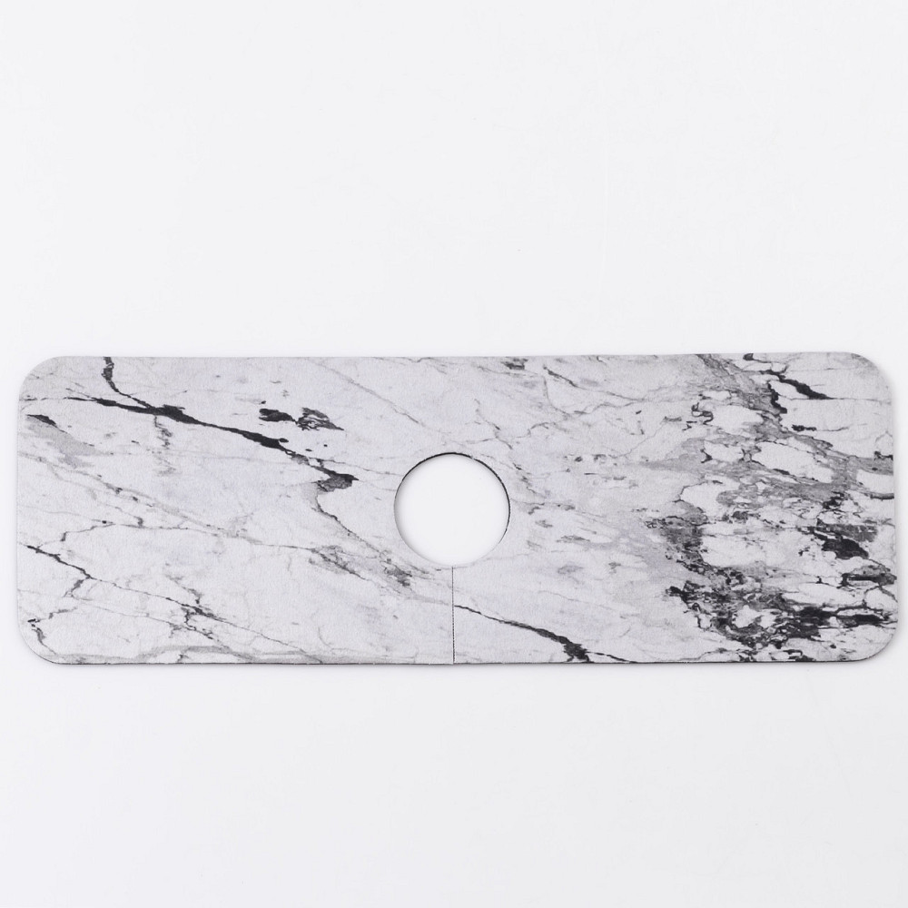 Влаговпитывающий коврик для раковины под кран из полиэстера 37,5*13 см HP-42-11G Киев - изображение 1