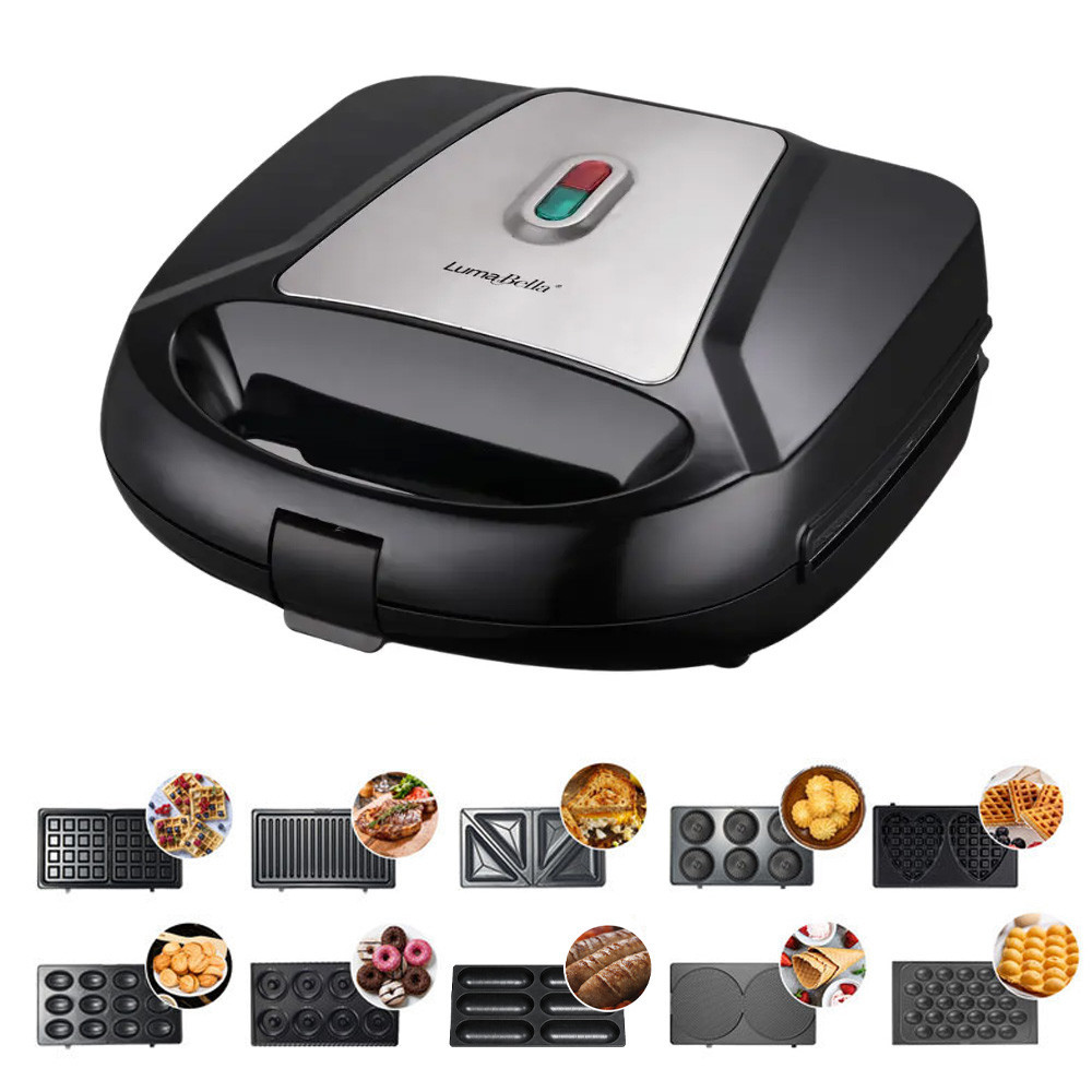 Мультигріль від мережі 10в1,800Вт,LB-58055 SBR Київ - фото 1