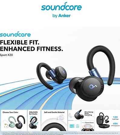 Anker soundcore sport x20. Харків