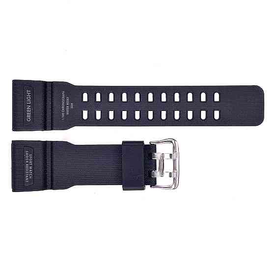 Ремінець для годинника Skmei 1283/1277/1384BK Black SBR Київ