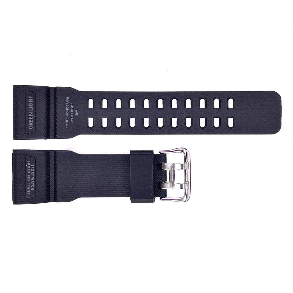 Ремінець для годинника Skmei 1283/1277/1384BK Black SBR Київ - фото 1