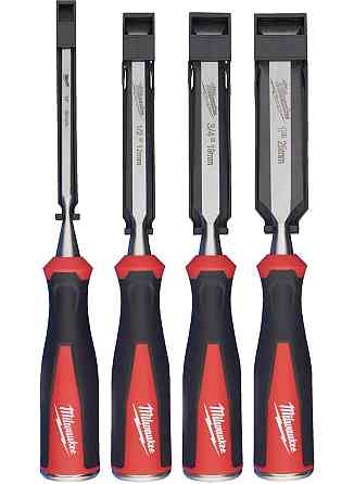 Набір пласких стамесок 6, 12, 19, 25 мм - 4 шт. Одеса