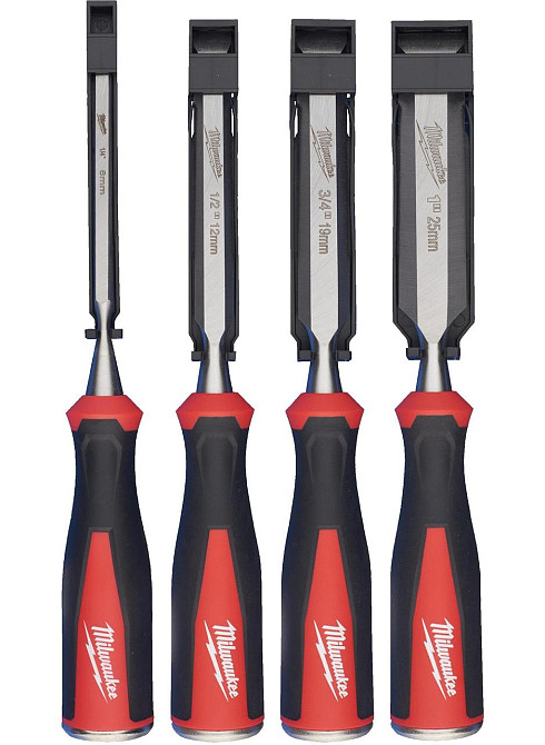 Набір пласких стамесок 6, 12, 19, 25 мм - 4 шт. Одеса - фото 2