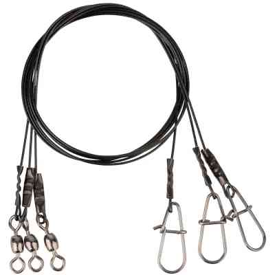 Повідець Savage Gear Black7 Trace 20cm 0.35mm 7kg (3 шт/уп.) (1854.12.89) Вінниця