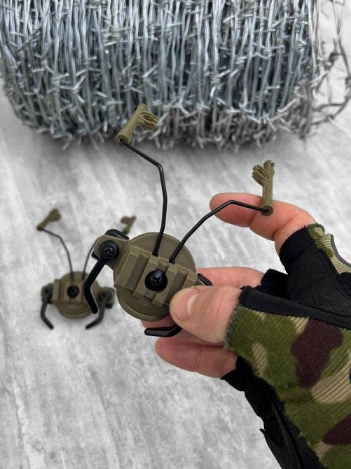 Кріплення адаптер для навушників на шолом Одеса - фото 7