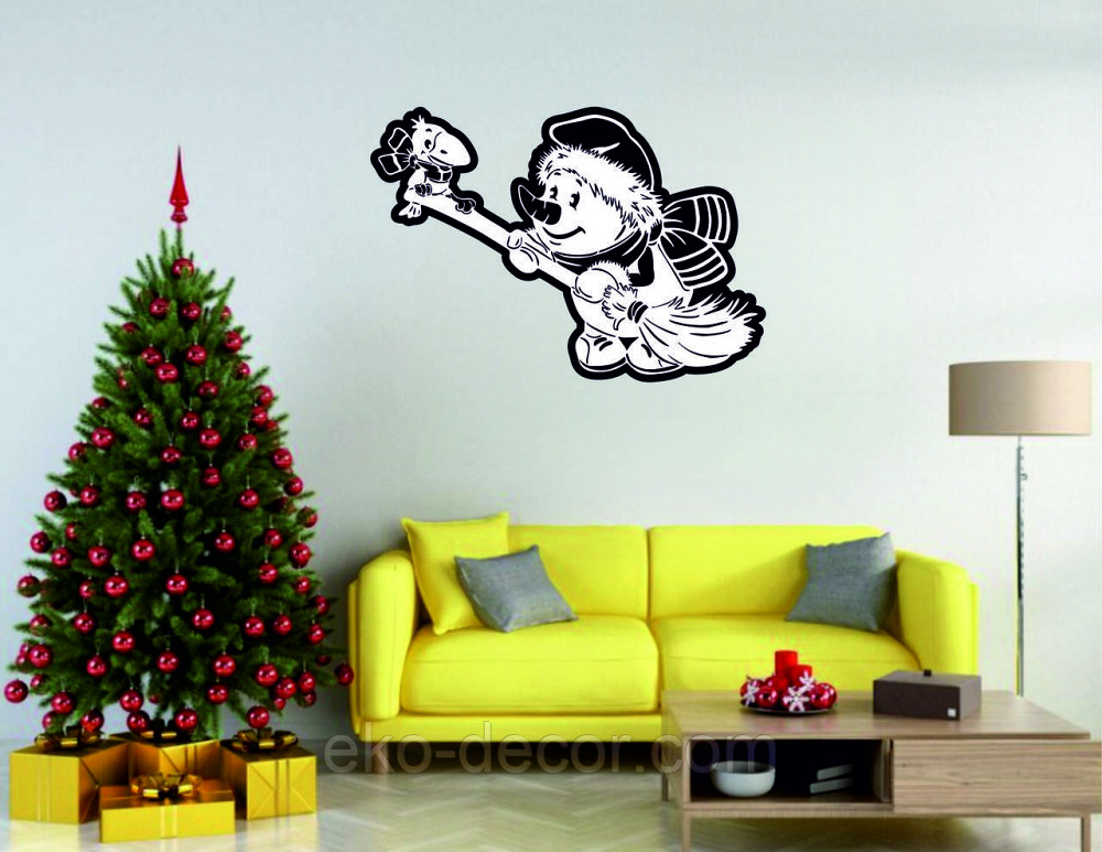 Декоративне настінне Панно «Сніговик», Декор на стену Київ - фото 2