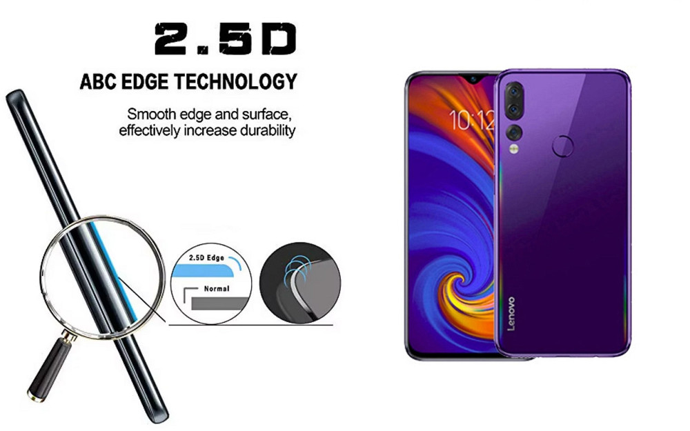 Захисне скло ArmorGlass для Lenovo Z5s – стійке до подряпин та ударів Київ - фото 2