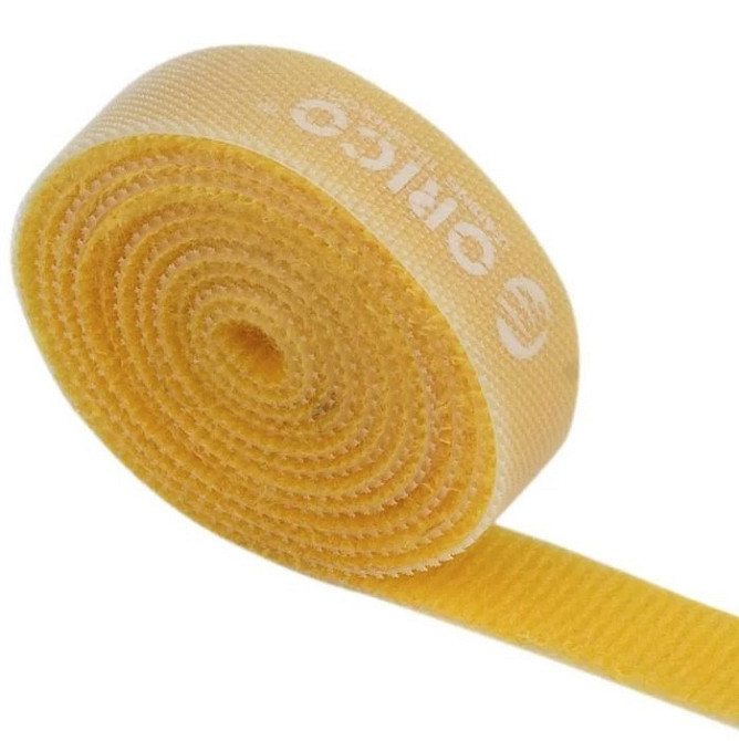 Стяжки для кабелів ORICO CBT-1S-OR (Жовтий 1шт, 1м) Николаев - изображение 2