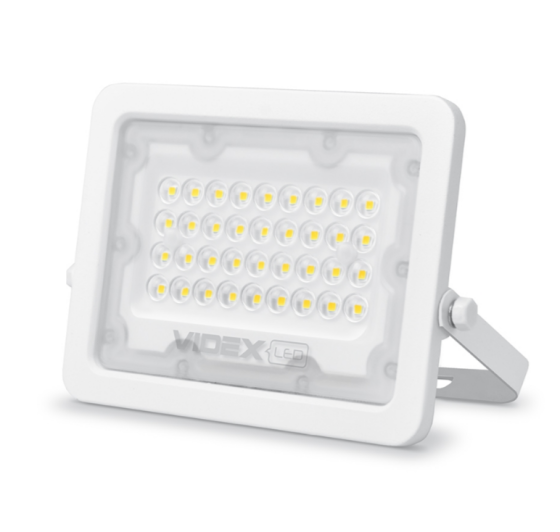 LED Прожектор 30W 5000К 220V білий VL-F2e-305W Videx Житомир