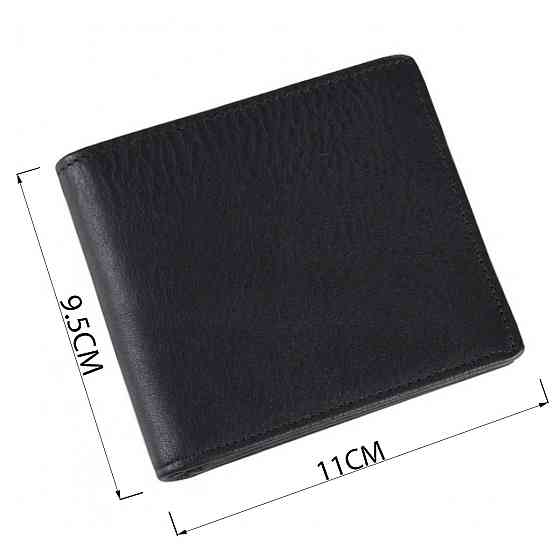 Гаманець чоловічий чорний (Vintage) Київ