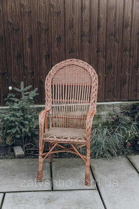 Стул кресло плетеное кофейное для кухни Киев - изображение 5