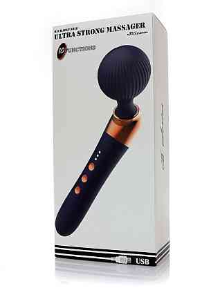 Вибромассажер Massager Ultra Strong - USB 10 Functions / 5 Speeds Sex Aura Киев