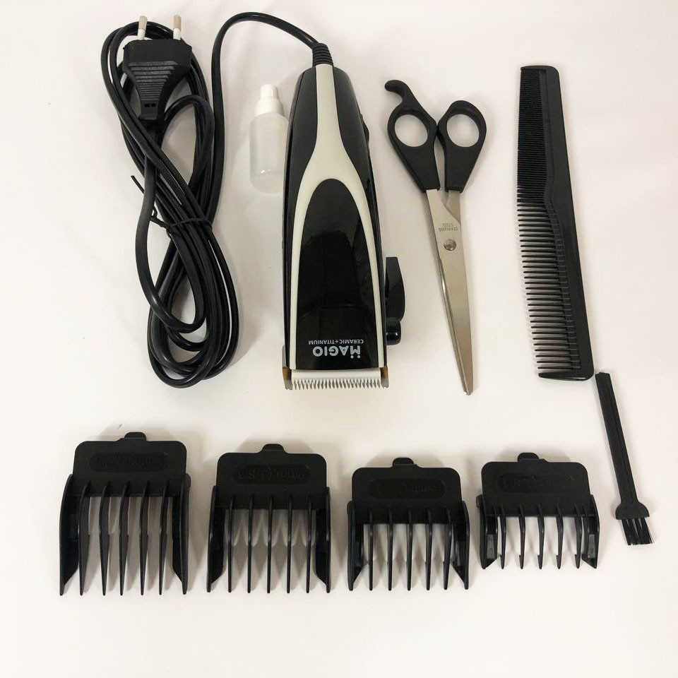 Триммер для стрижки волос мощный, Машинка для стрижки волос с различными насадками NL-30 Львов - изображение 1