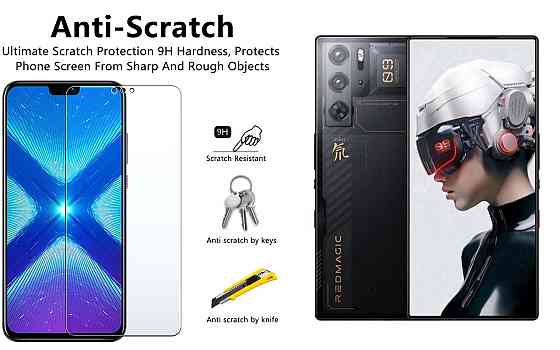 Защитное стекло NeoGlass для nubia Red Magic 9 Pro, Red Magic 9 Pro+ – ультрапрозрачное и устойчивое Киев