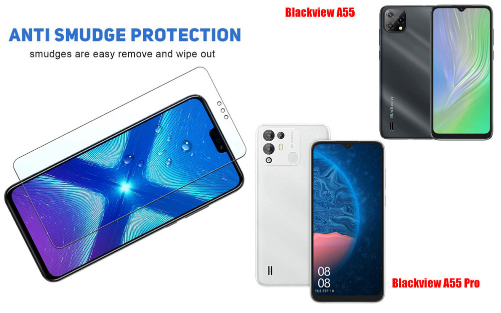 Защитное стекло NeoGlass для Blackview A55, A55 Pro – ультрапрозрачное и устойчивое Киев - изображение 3