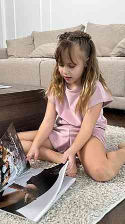 Дитяча піжама з плюш-велюру Пудра 154-158 Харків