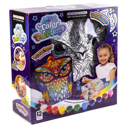 Набор для творчества рюкзак My Color Owl-Bag Киев - изображение 3