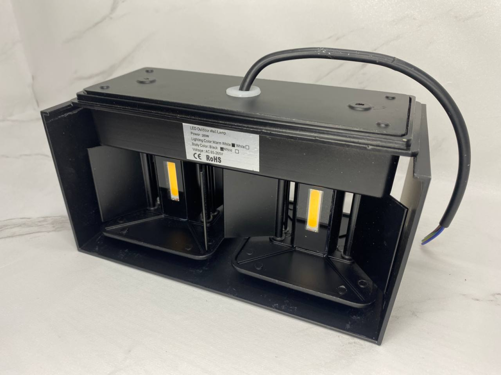 Вуличний LED світильник Brille AL-251 12Вт, IP54, Чорний, Нейтральне світло (Б/в) Київ - фото 18