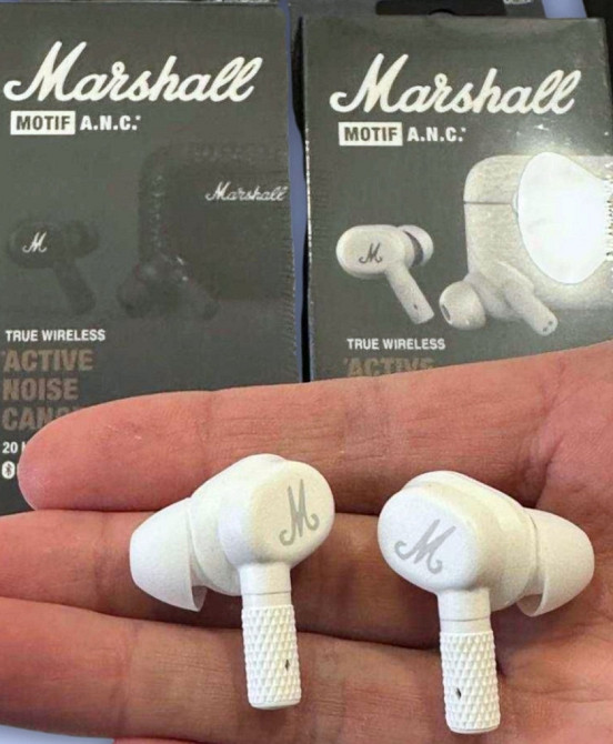 ПРЕМІУМ ЗВУК, Marshall Motif, бездротові навушники. Киев - изображение 3