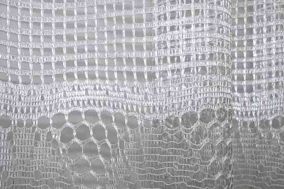 Тюль сітка VR-Textil Juli № 1378т Арка на кухню колір білий 500х155 см (53-0236) Київ
