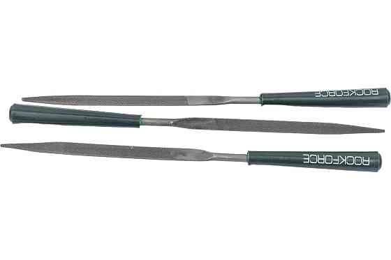 Набір надфілів різнопрофільних 10пр. (L-140мм, Ø3мм) RockForce RF-6163 Одеса