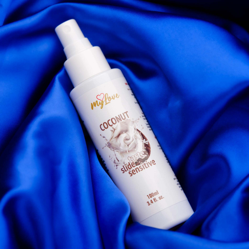Інтимний гель-лубрикант - MyLove Taste Slide Sensitive Coconut, 100 мл Sex Aura Київ - фото 7