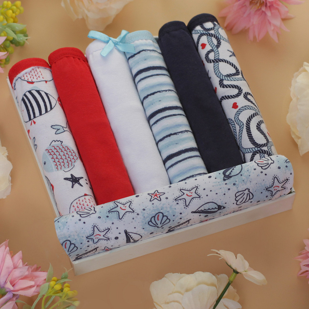 Труси сліпи дитячі тижні Nicoletta Туреччина 5, 6, 7 | 7 шт. Київ - фото 1