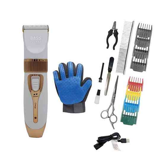 Машинка для стрижки собак и кошек Bass Polska 8566 аккумуляторная 45 Вт Киев