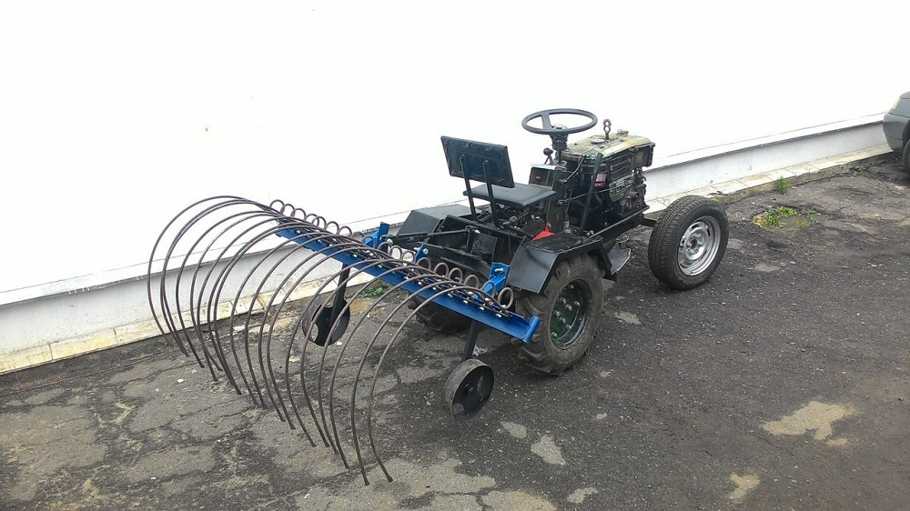Граблі механічні (до мототрактора) (ГР2) Харків - фото 3