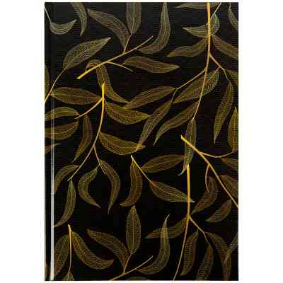 Канцелярская книга Axent Waves А4, 96 листов, клетка, черная (8422-561-A) Винница