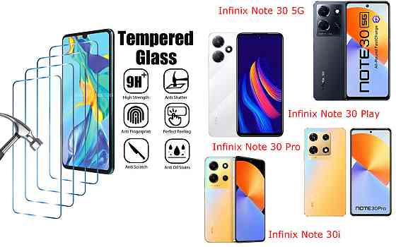 Защитное стекло ArmorGlass для Infinix Note 30 5G, Note 30 Play, Note 30 Pro, Note 30i – устойчивое к Киев