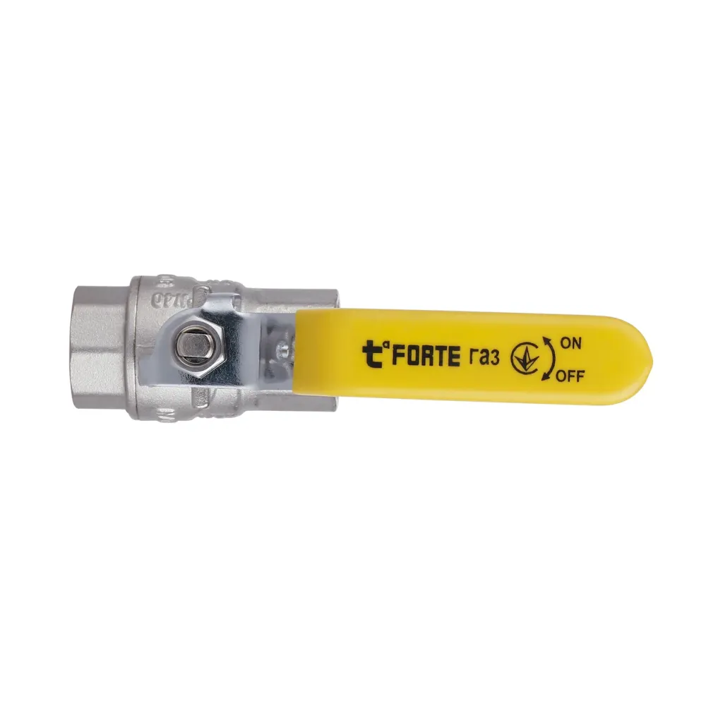 Кран кульовий Thermo Alliance Forte 1/2" ВР для газу (ручка) SF600G15 Київ - фото 8
