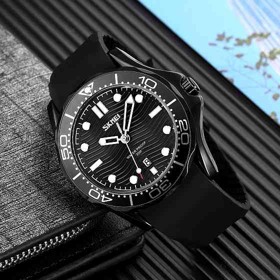Skmei 9276PBKBK Black-Black Silicone Strap SBR Киев