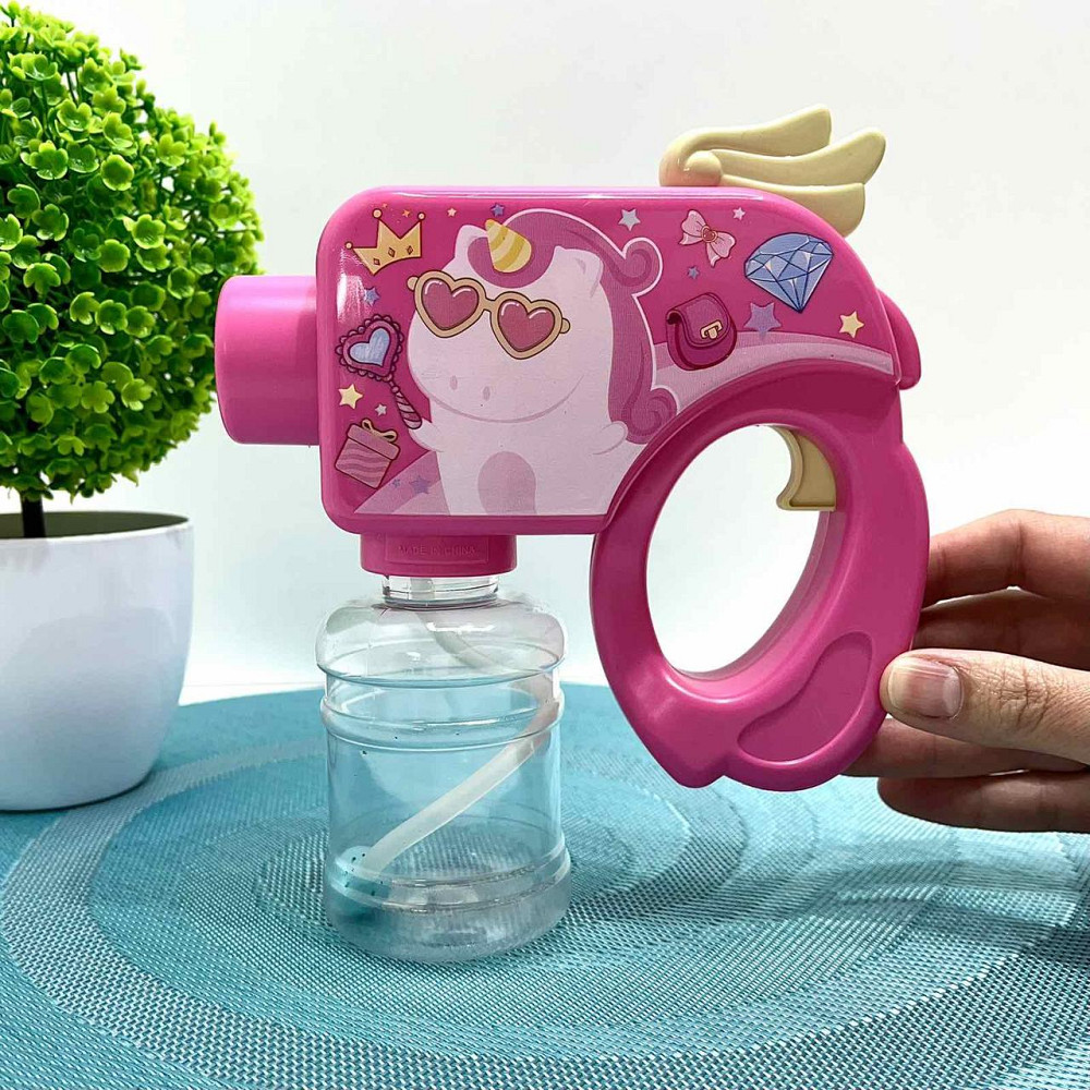 Автомат водяний на аккамуляторі 16см Рожевий (X4C) Чернігів - фото 1