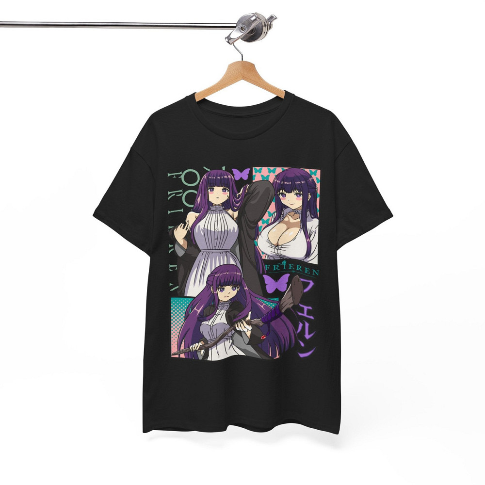 Футболка аниме Ферн Старк Аниме Гифтс оверсайз (S/M/L) Черний AnimeJ0126 Днепр - изображение 7