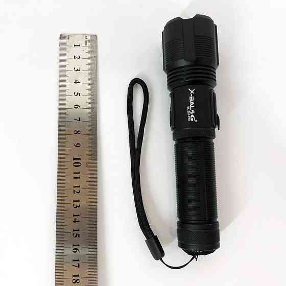 Ручной аварийный фонарь Bailong, Светодиодный прочный фонарик, Алюминиевый фонарь 18650 OJ-90 Ивано-Франковск