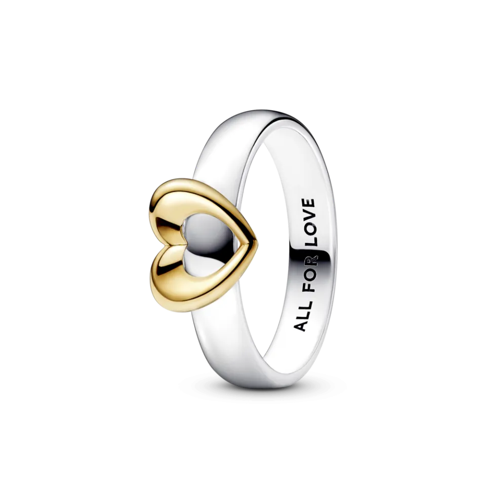 Срібна каблучка   "Все заради кохання" 162504C00 54 MasterSem Київ - фото 1