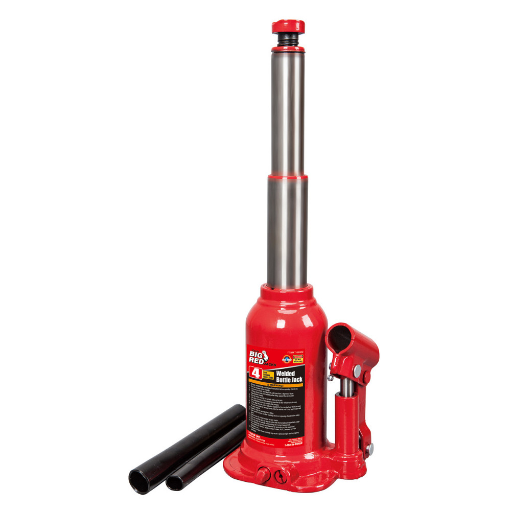 Домкрат бутылочный низкопрофильный двухштоковый 4т 170-410 мм TORIN TH80402X Одеса - фото 1