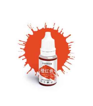 Пищевой краситель orange red - 10г, материал: пигментные чернила, для тортов, мастики, мыла и т.д. Киев