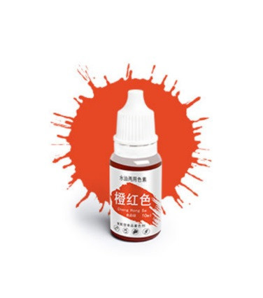 Пищевой краситель orange red - 10г, материал: пигментные чернила, для тортов, мастики, мыла и т.д. Киев - изображение 1